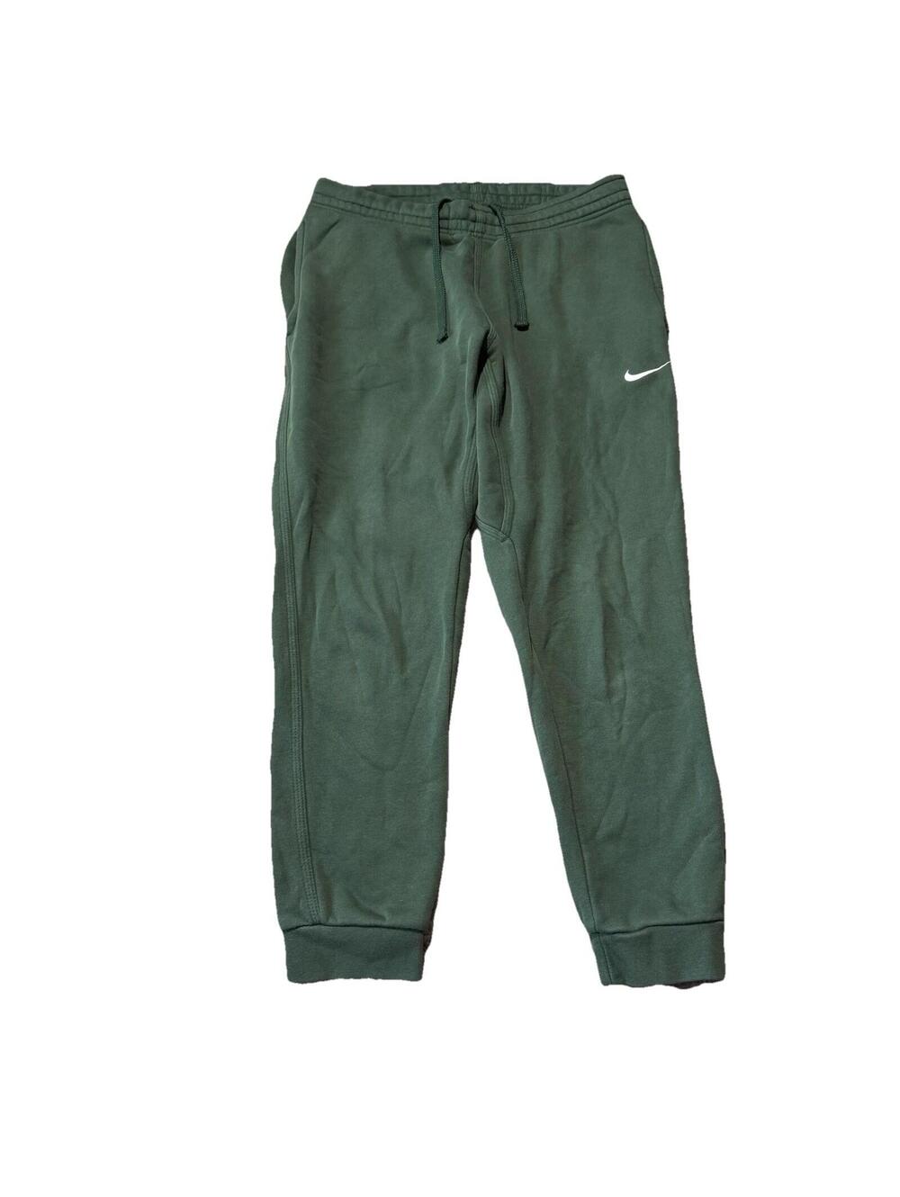Nike Sportswear Club Fleece Joggers Sweat Pants Forest Green Mens Medium 826431